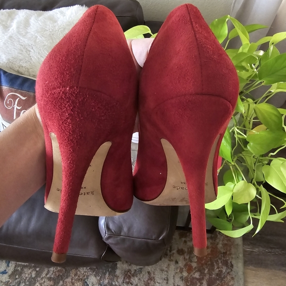Kate Spade Red Stiletto 👠 Size 10 - Picture 6 of 6